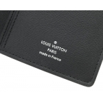 ルイヴィトン 財布 LOUIS VUITTON ヴィトン タイガ LV メンズ ファスナー長札 16枚カード ポルトフォイユ・ブラザ ノワール LVシルバーロゴ  M30285