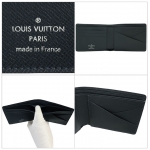 ルイヴィトン LOUIS VUITTON 二つ折り財布 2つ折り財布 小銭入れなし ポルトフォイユ・ミュルティプル M67908