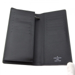 ルイ ヴィトン LOUIS VUITTON メンズ 財布 長財布  エピ ポルトフォイユ ブラザ NOIR ブラック+イエロー M67910