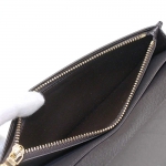 ルイ ヴィトン LOUIS VUITTON モノグラム スプリット ポルトフォイユ ブラザ 二つ折り 長財布 ブルー ブラウン M63026