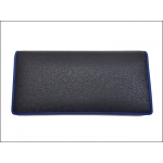 ルイヴィトン LOUIS VUITTON ポルトフォイユブラザ 二つ折り長財布 ブルーxブラック  タイガ メンズ ブルーライン M30558​