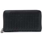ボッテガヴェネタ BOTTEGA VENETA ラウンドファスナー 長財布 小銭入れ付き ブラック プレゼント レザー  543897 vo0b9 8723