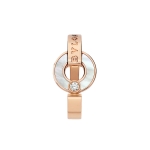 BVLGARI ブルガリブルガリ オープンワーク リングダイヤ指輪 18K 354425