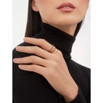 ブルガリ BVLGARI【ビー・ゼロワン】スタッズ リング PG/オニキス 357987