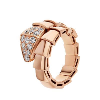 BVLGARI ブルガリ セルペンティ ヴァイパー リング 345206