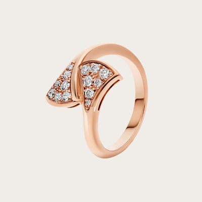 ブルガリ BVLGARI DIVAS' DREAM リング パヴェダイヤモンド 350723