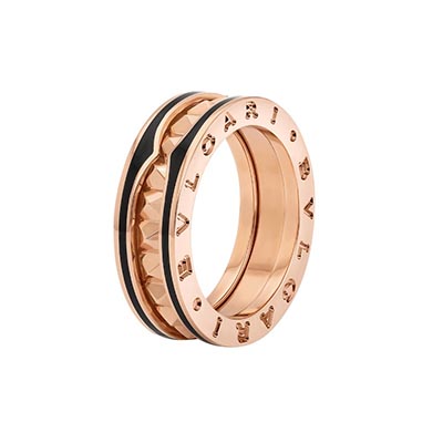 ブルガリ Bvlgari B.ZERO1リング 18Kピンクゴールド 35795419