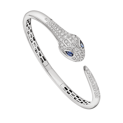 ブルガリ BVLGARI SERPENTI ブレスレット ホワイト 354098