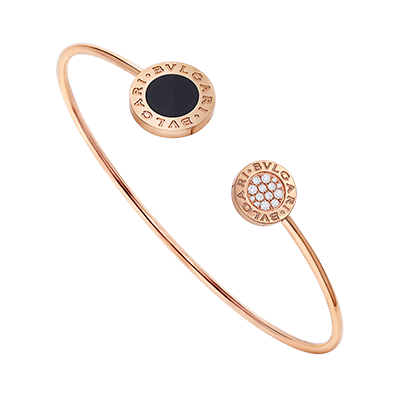 ブルガリ BVLGARI 18K rose-gold ダイア ブレスレット 356181
