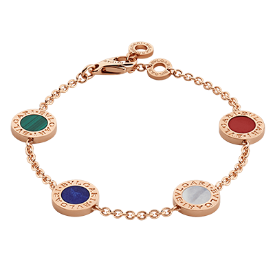 ブルガリ BVLGARI BVLGARI　カラフル チェーンブレスレット 352836