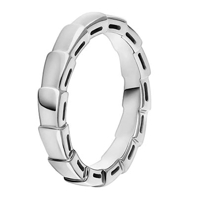 ブルガリ Bvlgari 18Kホワイトゴールド セルペンティ ヴァイパー リング 352839