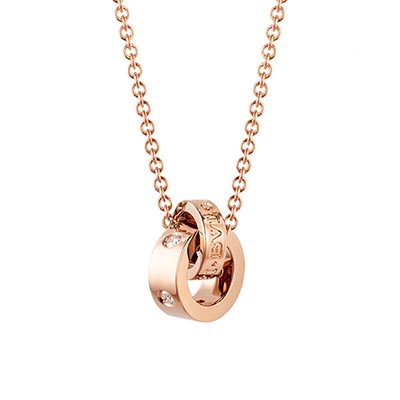 ブルガリ Bvlgari Bvlgari 18Kダイヤモンド☆ネックレス 354028