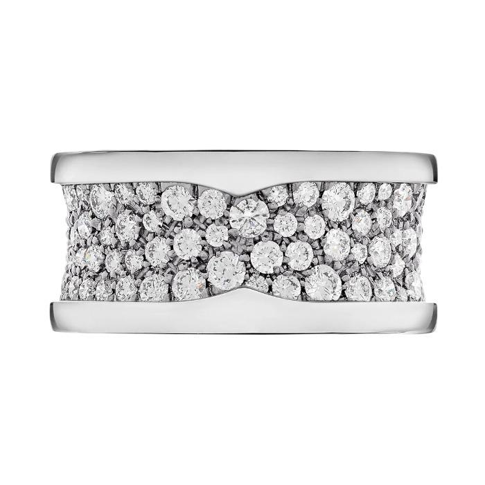 ブルガリ BVLGARI  B.ZERO1 ダイヤ 18Kホワイトゴールド 349348