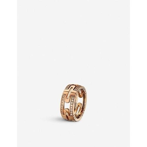 ブルガリ BVLGARI リング レディース パレンテシ 750PG ダイヤモンド 指輪 AN856914