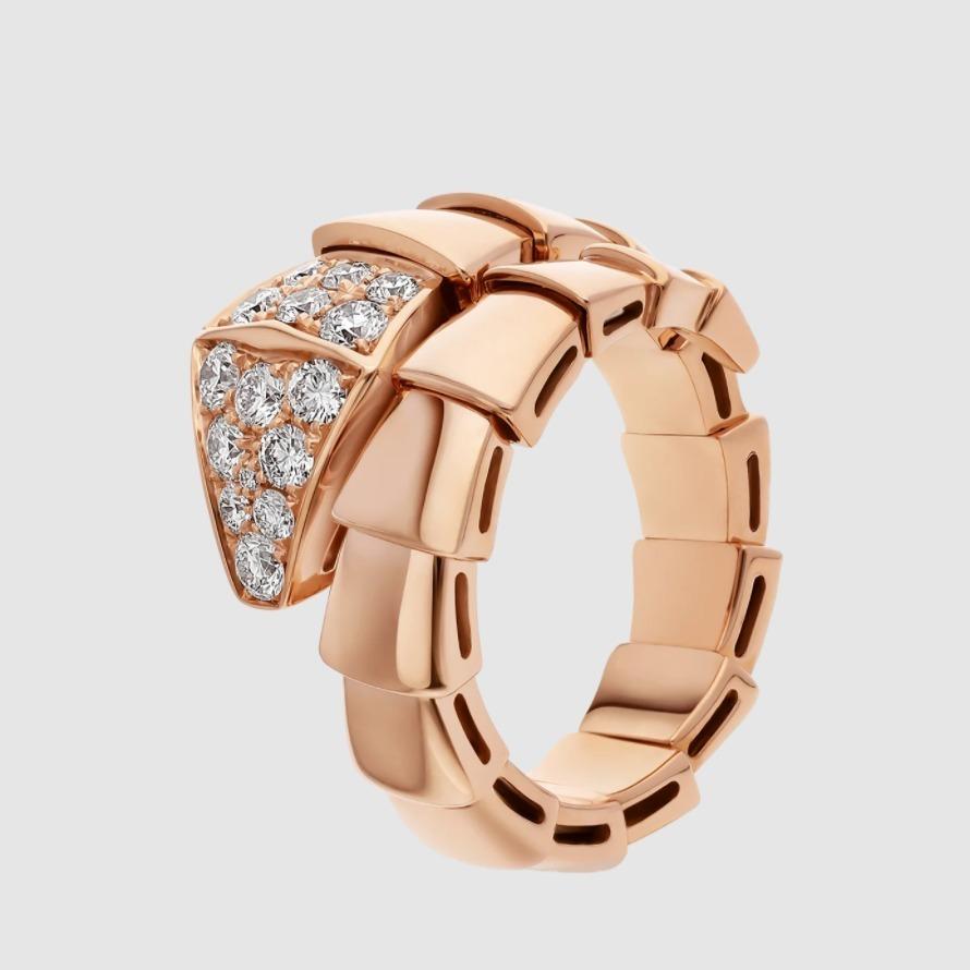 BVLGARI ブルガリ セルペンティ ヴァイパー リング 345206