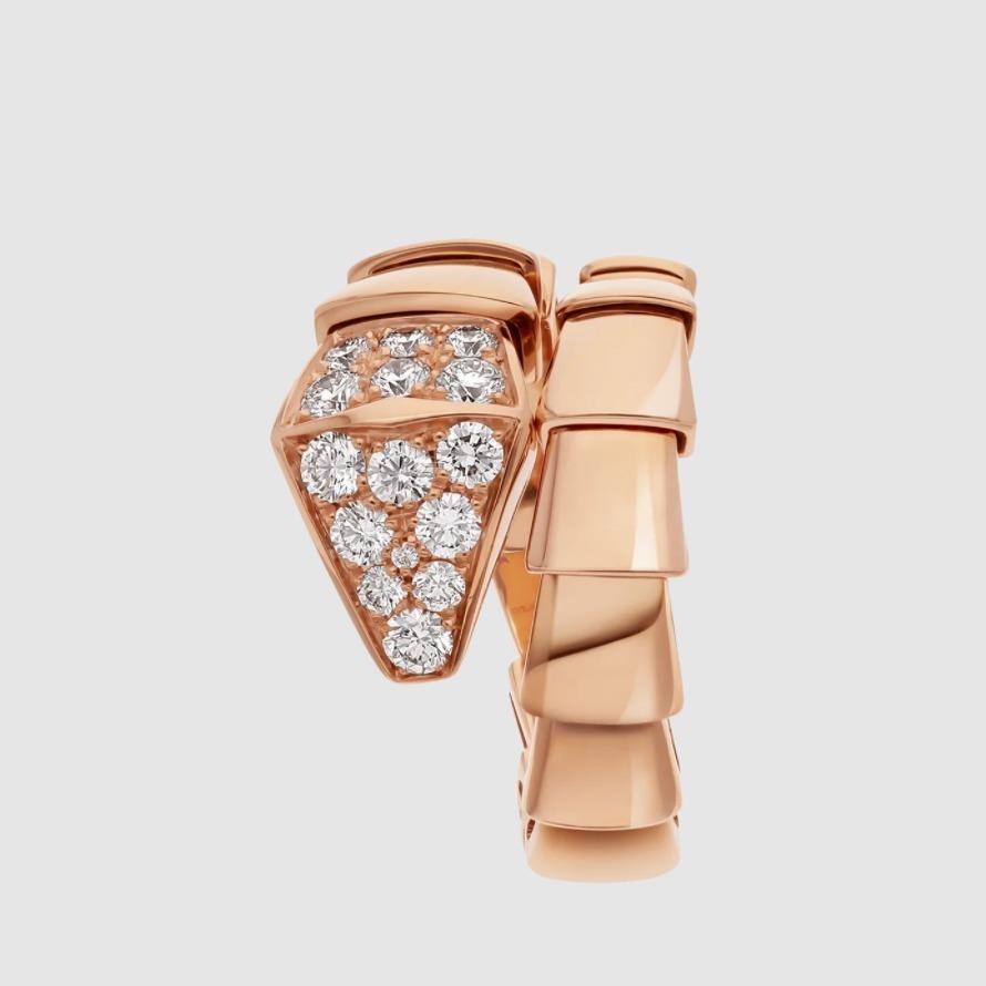 BVLGARI ブルガリ セルペンティ ヴァイパー リング 345206