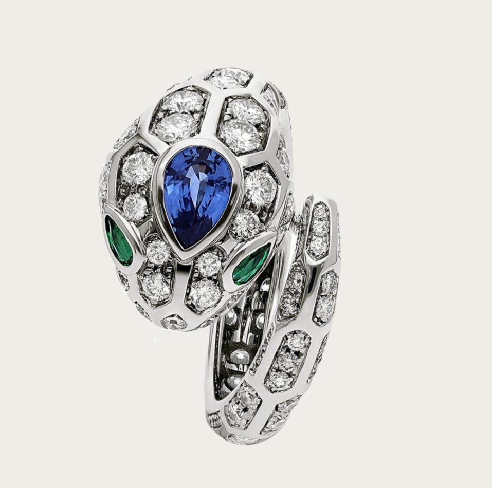ブルガリ BVLGARI セルペンティリング 355336