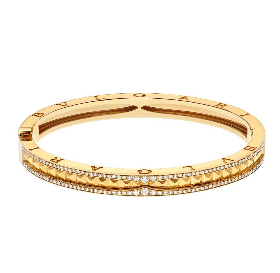 ブルガリ BVLGARI B.zero1 18K ロック ブレスレット  356287