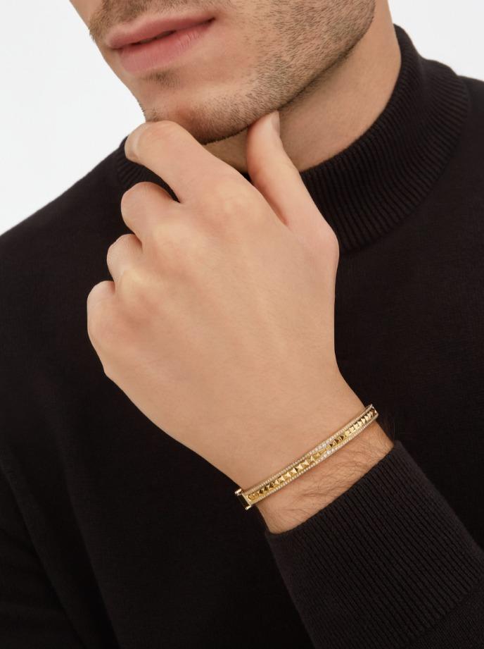 ブルガリ BVLGARI B.zero1 18K ロック ブレスレット  356287