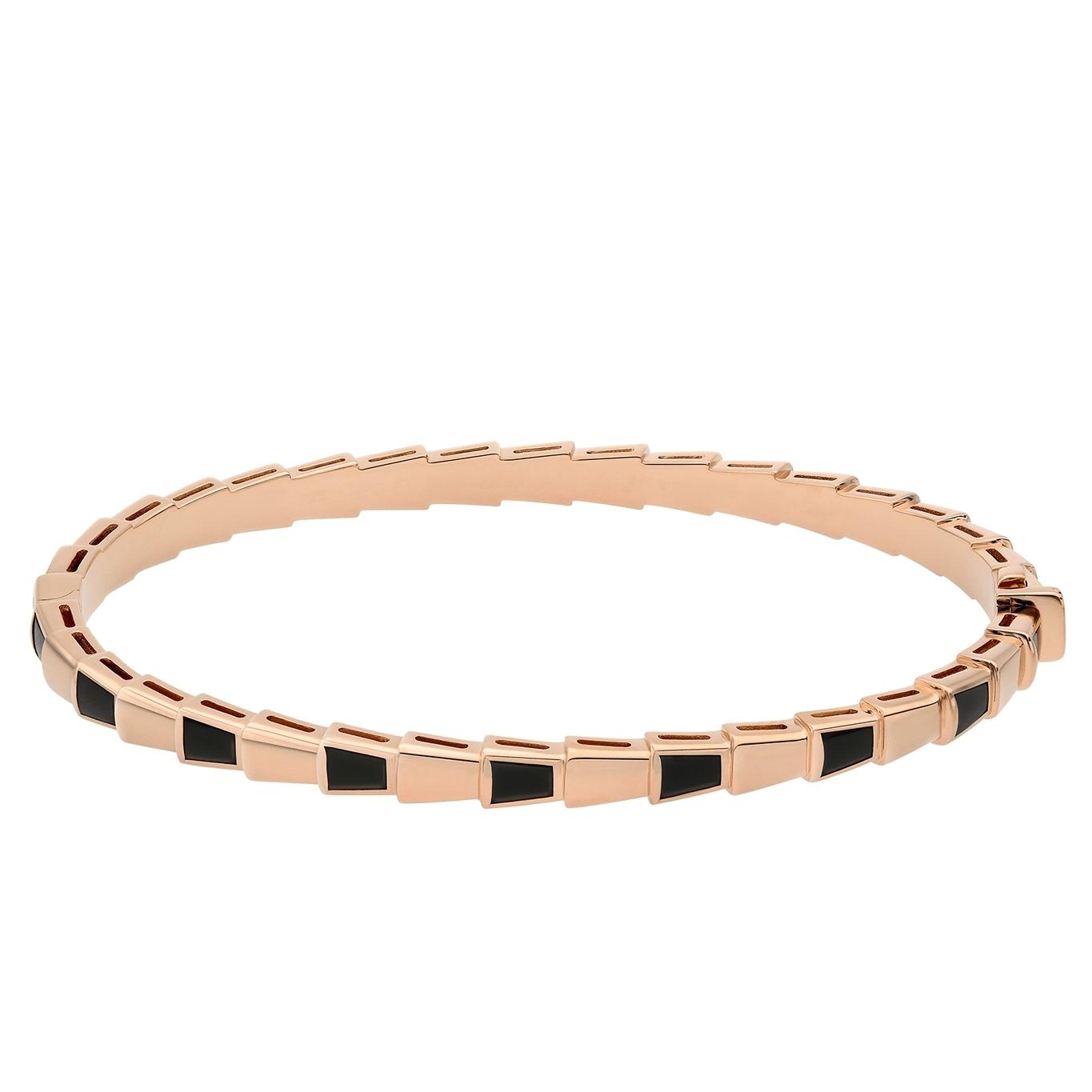 ブルガリ Bvlgari 18Kピンクゴールド セルペンティヴァイパーブレスレット  356505