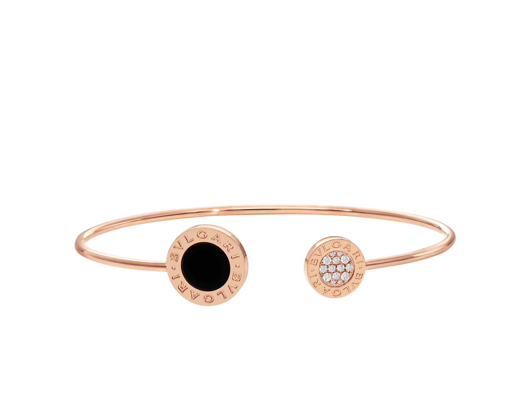 ブルガリ BVLGARI 18K rose-gold ダイア ブレスレット 356181