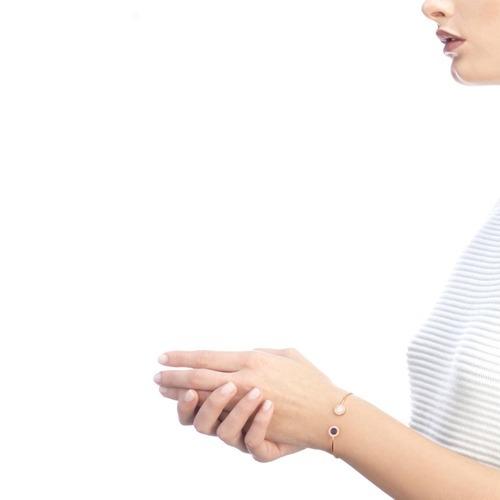 ブルガリ BVLGARI マザーオブパール スギライト ブレスレット 356185