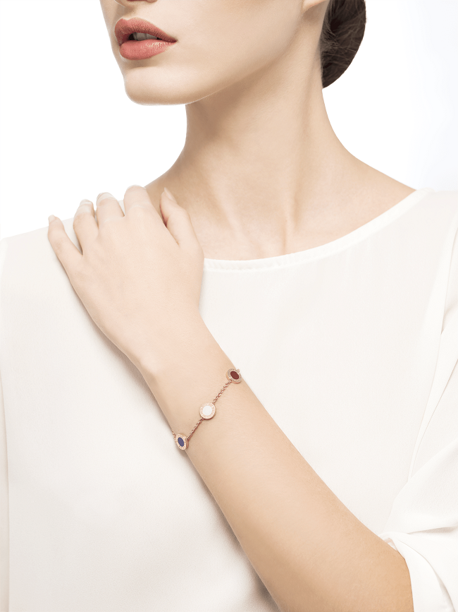 ブルガリ BVLGARI BVLGARI　カラフル チェーンブレスレット 352836