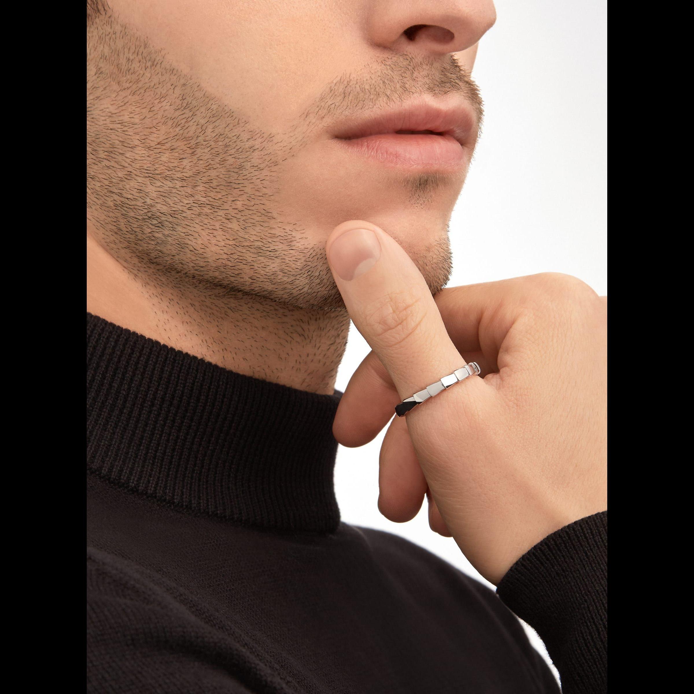 ブルガリ Bvlgari 18Kホワイトゴールド セルペンティ ヴァイパー リング 352839