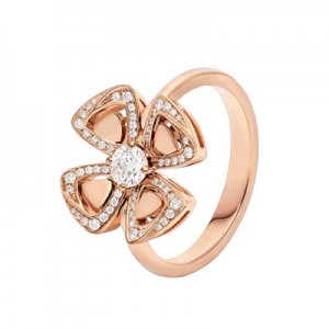 ブルガリ エレガント BVLGARI ☆ FIOREVER リング ピンクゴールド 356256