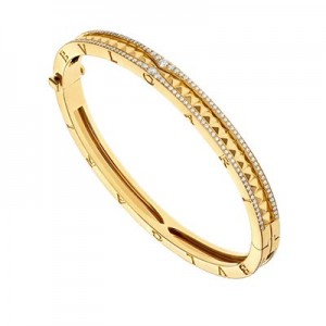 ブルガリ BVLGARI B.zero1 18K ロック ブレスレット  356287