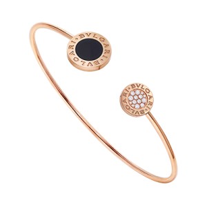 ブルガリ BVLGARI 18K rose-gold ダイア ブレスレット 356181