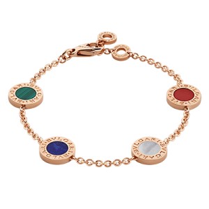 ブルガリ BVLGARI BVLGARI　カラフル チェーンブレスレット 352836