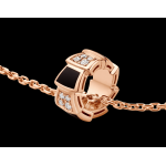 ブルガリ BVLGARI Serpenti 艶めくオニキス☆ヴァイパーネックレス 356554