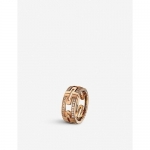 ブルガリ BVLGARI リング レディース パレンテシ 750PG ダイヤモンド 指輪 AN856914