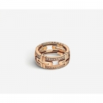 ブルガリ BVLGARI リング レディース パレンテシ 750PG ダイヤモンド 指輪 AN856914