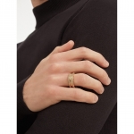 ブルガリ Bvlgari 18Kイエローゴールド ビー・ゼロワン 2バンドリング  35795418
