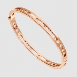 ブルガリ BVLGARI B.ZERO1 ブレスレット 18K ピンクゴールド 356286