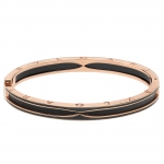 ブルガリ Bvlgari 18Kピンクゴールド ビー・ゼロワン ロゴブレスレット 355259