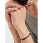 ブルガリ Bvlgari 18Kピンクゴールド ビー・ゼロワン ロゴブレスレット 355259