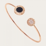 ブルガリ BVLGARI オニキス パヴェダイヤモンド ブレスレット 356186