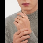 ブルガリ Bvlgari 18Kピンクゴールド セルペンティ ヴァイパー リング  352838