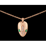 ブルガリ BVLGARI セルペンティ スネークヘッド ネックレス 352678
