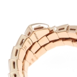 ブルガリ BVLGARI セルペンティ ヴァイパーリング ダイヤモンド 18K 345211