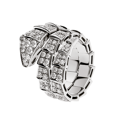 ブルガリ BVLGARI セルペンティ ヴァイパーリング 指輪 345210