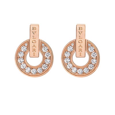 ブルガリ Bvlgari Bvlgari 18Kローズゴールド ピアス 357318