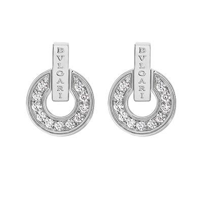 ブルガリ Bvlgari Bvlgari 18Kホワイトゴールド ピアス 357940