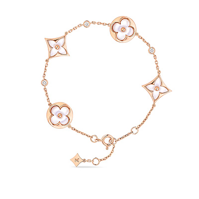 ルイヴィトン Louis Vuitton 4モチーフ ブロッサム BB ブレスレット Q95596