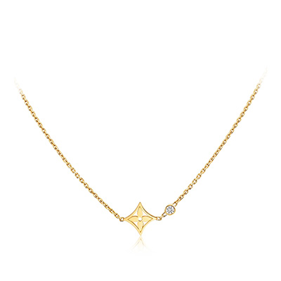 ルイヴィトン LV パンダンティフ モノグラム・イディール ネックレス  Q93280