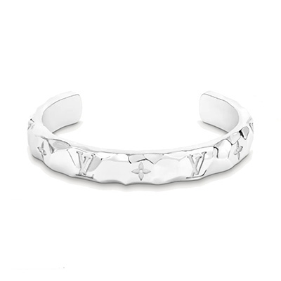 ルイヴィトン  Louis Vuitton メンズ ブレスレット  モノグラム カーヴド M00332