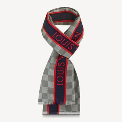 ルイヴィトン Louis Vuitton マフラー スカーフ ダミエ メンズ M73399